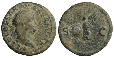 Nero, 54-68. As. Rome, c. 65-0