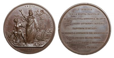 bronze italian medal